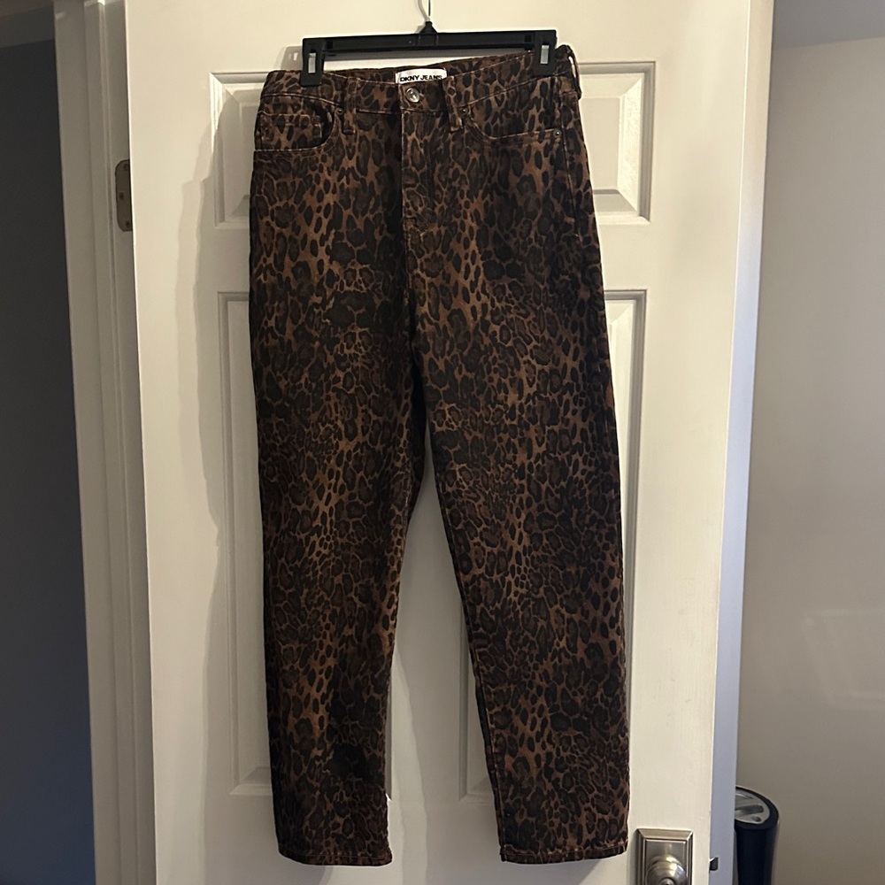 Leopard Print Pants - image 1